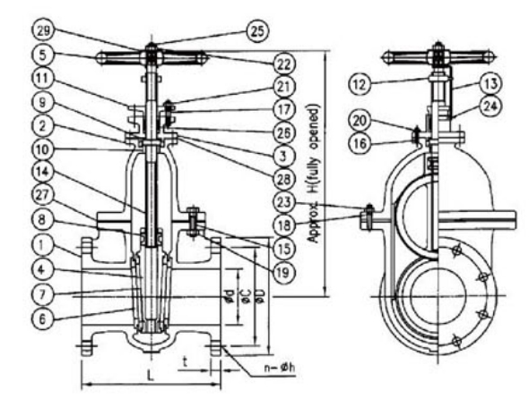 Drawing of JIS F7366 Gate Valve.jpg Drawing of JIS F7366 Gate Valve.jpg